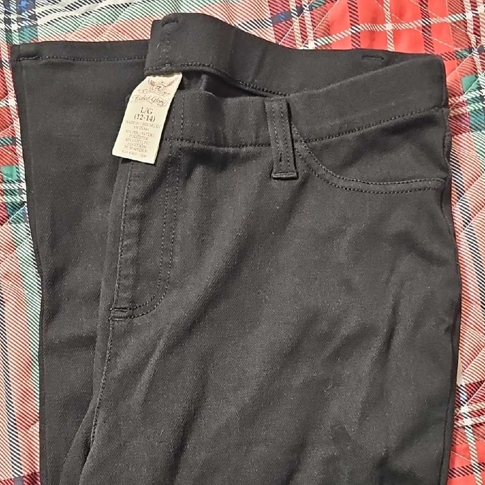 Faded Glory Black Leggings